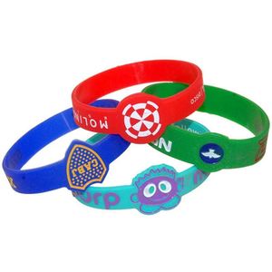 Bracelets en silicone personnalisés avec logo en creux, vente en gros directe d'usine, idéaux pour les fêtes - Product Image 6
