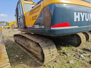 Hyundai R520 Excavadora de 520 toneladas Robex 485 520 480 Buen estado Excavadora de orugas usada Motor de núcleo Bomba de caja de cambios Original - Product Image 6