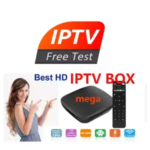 Android Tv Box Iptv 4k Smart Iptv abbonamento Full Hd 12 mesi nuovo MEGA Set-top Box 4k elenco campione gratuito