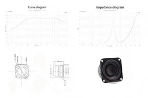 Altavoz de Rango Completo de 40 mm, 4 Ohmios, 10 W, Cono de Papel, Imán Externo, Controlador de Altavoz para Altavoz Bluetooth - Product Image 3