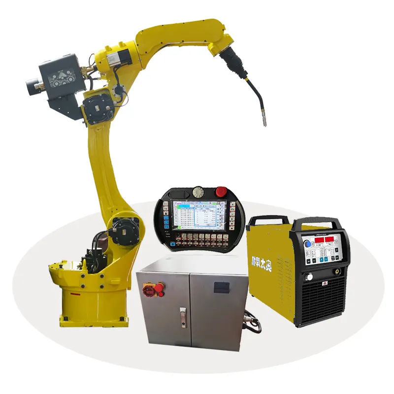 industrial easy operated cheap wholesale manipulator 6 axis robot arm industrial palletizer welding robot