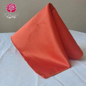 Serviettes carrées en satin HNAP009 - Utilisation durable à la maison et au <span class=keywords><strong>restaurant</strong></span>, ne vous contentez jamais de moins - Product Image 3