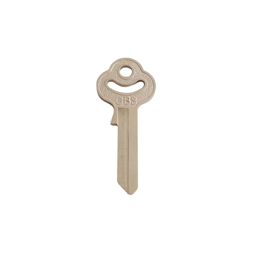 All'ingrosso chiavi personalizzate fabbro GB3 in ottone metallo chiave vuota di marca personalizzata chiave camera