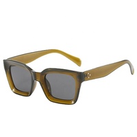 Lunettes de soleil UV400 pour hommes et femmes, verres UV400 de haute qualité, monture carrée, tendance, mode, vente en gros,