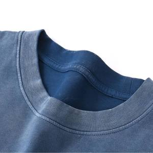 T-shirt en coton pour homme, haute qualité, 250 g, avec logo personnalisé imprimé - Product Image 2
