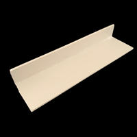 Profilé d'angle en PVC, bordure en plastique à angle droit, matériaux de construction extrudés, prix bas, vente en gros personnalisée