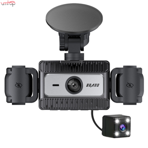 Mới 2025 2.4 inch phía trước phía sau bên trái bên phải xe máy ảnh sản phẩm mới tầm nhìn ban đêm DVR kỹ thuật số Dashcam 1080P 4 ống kính lái xe ghi âm - Product Image 5