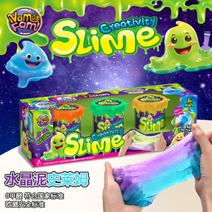 Kit de Slime Brillante con Efecto Perla, No Tóxico, Súper Elástico, Masilla de Cristal, Juguete Antiestrés para Niños, ASMR, Regalo para Fiestas, Venta al Por Mayor - Product Image 3