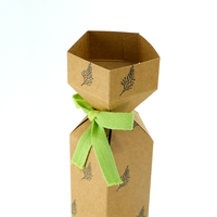 Caja de Regalo de Cartón con Forma de Caramelo Personalizada con Laminación Mate, Embalaje de Venta al por Menor Seguro para Alimentos para Dulces y Golosinas