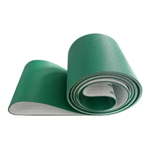 MINSEN industriale pvc pu silicone nastro trasportatore per la lavorazione tessile