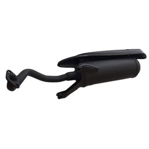 Tubo de Escape Negro Tradicional Apto para Modificación de Accesorios GY6, Tubos de Escape para Motocicletas - Product Image 1