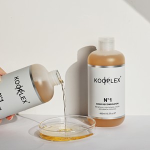 Set per la Cura dei <span class=keywords><strong>Capelli</strong></span> agli Amminoacidi a Marchio Privato, Uso Professionale, Trattamento Riparatore KooPlex 450ml per <span class=keywords><strong>Capelli</strong></span> Danneggiati da Tintura - Product Image 2