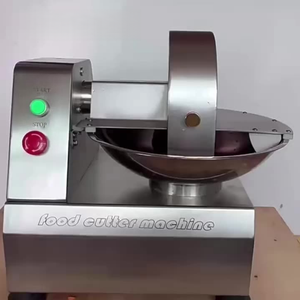 Hachoir à viande commercial automatique pour bœuf et porc, machine de découpe à bol pour usage agricole et en restauration, idéal pour les saucisses chili, les boulettes et les boules de viande. - Product Image 5
