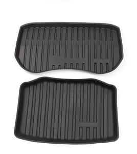 Tapis de coffre avant et arrière en TPE, imperméable à tous les temps pour t-esla modèle 3, Kit de carrosserie de voiture - Product Image 1
