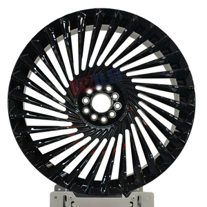 ล้อแม็ก Kelun Chrome 5x114.3 ขอบเว้า ผลิตจากอะลูมิเนียมอัลลอยด์แบบฟอร์จชิ้นเดียว ขนาด 18 นิ้ว 5x120.65 สีเงิน ดีไซน์หลายก้าน - Product Image 4