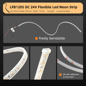 Lampu Strip LED Fleksibel Neon untuk Lanskap Kolam Renang, Lampu Air Mancur Kolam Renang Melengkung Luar Ruangan dengan CRI Tinggi yang Dapat Dibengkokkan - Product Image 3