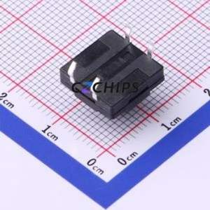 TS-1010DGD-BR08026 Tactile Switch Through hole-4P,12x12mm Switch Single Pole Single Throw Round Button 2.6N Through Hole - Product Image 2