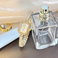 Nouvelle Montre Femme de Luxe à Quartz OEM 2026 avec Bracelet en Acier Inoxydable, Zircon et Strass, Montre-Bracelet Écologique JM014