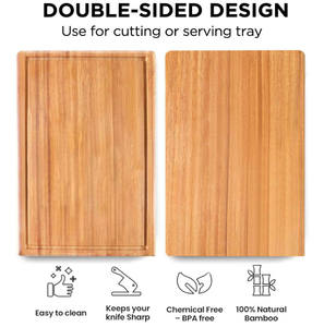 High Quality Unique Personalized Custom Engraved Bamboo Cutting <strong>Board</strong> - Product Image 3