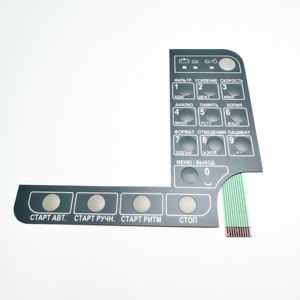 OEM et ODM. Services personnalisés professionnels. Utilisant la technologie de gravure au radium Commutateurs à membrane claviers pour appareils <span class=keywords><strong>électronique</strong></span>s - Product Image 1