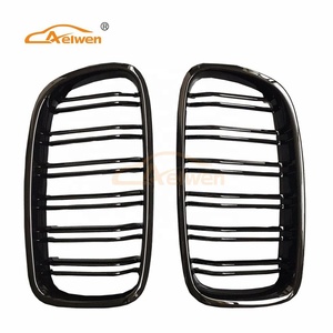 Calandre avant Matt ou Shine utilisée pour <span class=keywords><strong>GRIL</strong></span> F30 11-VERSION DOUBLE LINE SHINE BLACK OE NO 51130054493 51130054494 - Product Image 1