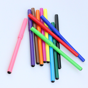 Touchfive — stylo marqueur à peinture 12 couleurs, 12 pièces, à pointe en <span class=keywords><strong>feutre</strong></span>, ensemble de stylos, <span class=keywords><strong>dessin</strong></span> en cadeau, pour étudiants - Product Image 3