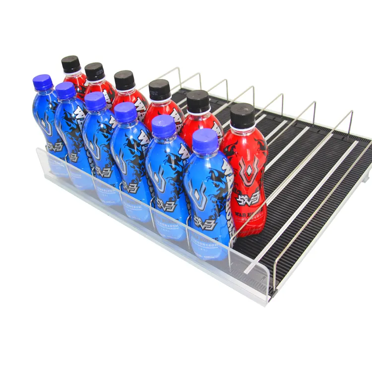 Store Shelf Pusher Bottle Acryl Regal teiler Display Regal