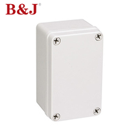 B & J Produits de vente chaude Boîte de jonction en plastique ABS électrique étanche personnalisée 80*130*70mm
