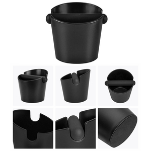 Boîte à café expresso grande capacité avec barre de frappe amovible et base antidérapante pour accessoires de machine à café à domicile et au bureau - Product Image 4
