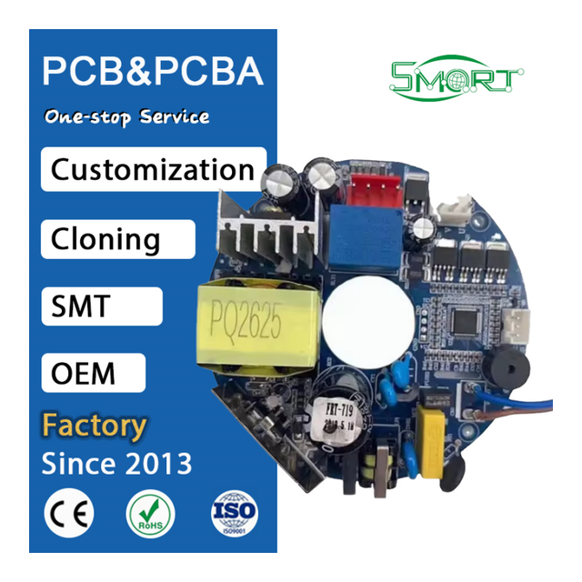 Smart Support One-Stop OEM Service High Quality Double-Sided DC ACDC Bldc Ceiling Fan Motor Controller Circuit Board FR4 PCBA 1