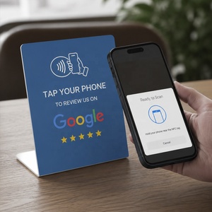 Tarjeta <span class=keywords><strong>de</strong></span> Regalo <span class=keywords><strong>de</strong></span> <span class=keywords><strong>Google</strong></span> <span class=keywords><strong>Play</strong></span> sin Contacto, Soporte <span class=keywords><strong>de</strong></span> Exhibición para Reseñas <span class=keywords><strong>de</strong></span> <span class=keywords><strong>Google</strong></span>, Soporte para Código QR, Chip NFC con Código QR Personalizado - Product Image 4