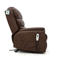 Geeksofa Fauteuil inclinable électrique à double moteur pour les personnes âgées et les patients
