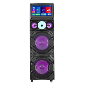 Máquina de Karaoke Económica 2026 con Dos Altavoces de 12 Pulgadas, Inalámbrica, Bluetooth, para Exteriores, con Luces LED Intermitentes - Product Image 2