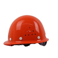 Casque de sécurité en acier non rainuré ULTAC NP108 de type V à 4 points d'attache pour travaux de construction