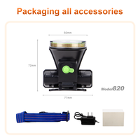 Helius Portable Phares Réglables IPX8 Étanche Travail Camping Lumière Torche Lumière Led Lampe De Poche En Plein Air Randonnée Phare