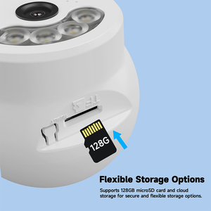 Giá bán buôn nhà thông minh H.265 <span class=keywords><strong>Camera</strong></span> an ninh CCTV 3MP đầy đủ màu sắc <span class=keywords><strong>IP</strong></span> Dome tầm nhìn ban đêm phát hiện chuyển động âm thanh hai chiều đám mây - Product Image 4