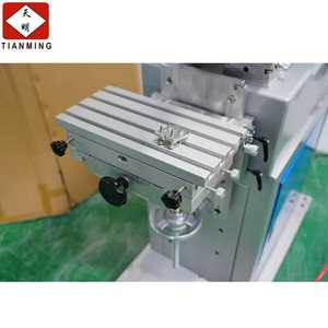 Semi-automatic single color double-head ink cup pad printing <b>machine</b> - Product Image 5
