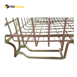 Trung Quốc Nhà cung cấp của có thể gập lại có thể khóa lưu trữ container cửa hàng dây lưới giỏ - Product Image 5