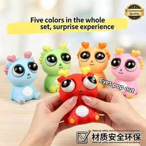 En gros, Jouet anti-stress créatif et amusant, Dinosaure Dragon aux yeux qui sortent, à presser pour un plaisir de compression et un regard fixe - Product Image 2