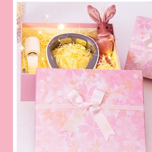 Newborn Baby Gift Box Set Corrugated Pink Kraft <b>Cardboard</b> Paper <b>Boxes</b> Sponge Liner <b>for</b> Kids Gift <b>Packing</b> - Product Image 6