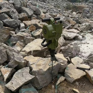 Handheld Internal Combustion Rock Drill Gasoline Core Drilling <strong>Rig</strong> for Cement Road Rock Hole Punching Oil Crusher Drilling - Product Image 4