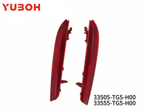 YUBOH 33505-TG5-H00 33555-TG5-H00 Réflecteur de pare-chocs arrière pour <span class=keywords><strong>Honda</strong></span> Odyssey 2014-2017 <span class=keywords><strong>RC</strong></span> Ensemble gauche et droit - Product Image 4
