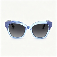 Lunettes de soleil unisexes tendance, montures carrées œil de chat, verres polarisés, haute qualité, légères, de luxe