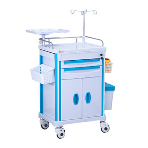 Beautiful Abs Anesthesia Infusion Cart 620x470x920mm 5 Layers Medical Equipment <b>Trolley</b> For Hospital Use - Product Image 4