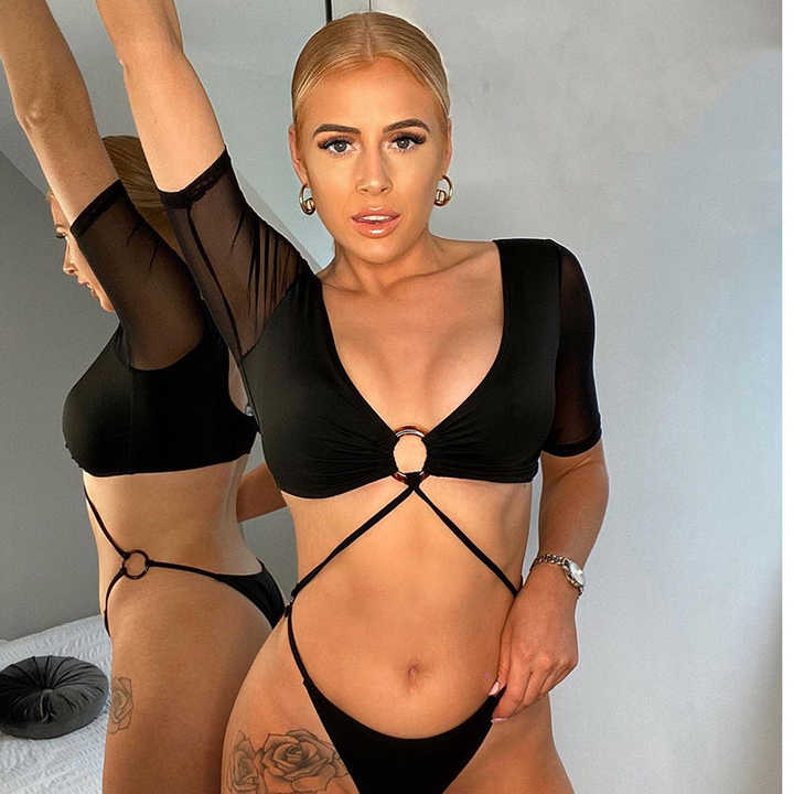 Enchanted Hollow-Out Bodysuits