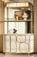 Armoire de cuisine moderne et durable en gros, 5+ compartiments, plateau en bois massif, prix usine compétitif, livraison rapide pour appartement