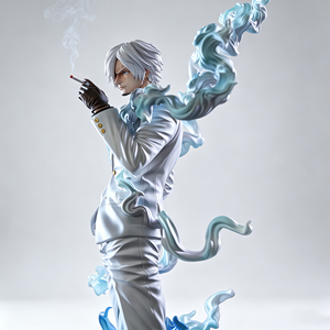 Figurine d'anime en PVC de 28 cm, Nika Sanji, deux têtes, figurine de manga japonaise, modèle de collection, décoration de la maison, jouet, poupée, cadeau - Product Image 2
