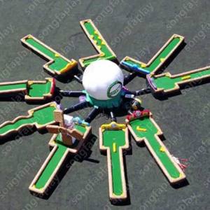 Parcours de <span class=keywords><strong>mini</strong></span>-<span class=keywords><strong>golf</strong></span> géant gonflable, jeu de <span class=keywords><strong>mini</strong></span>-<span class=keywords><strong>golf</strong></span> gonflable intérieur/extérieur pour événements, location de fêtes, installations de parcs d'attractions - Product Image 6