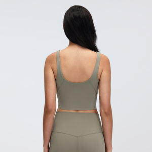 Nouvel Arrivage <span class=keywords><strong>Soutien</strong></span>-<span class=keywords><strong>gorge</strong></span> de Sport pour Femme à Dos en U, à Fort Maintien, avec Coussinets Amovibles, pour Yoga, Gym, Entraînement et Course à Pied - Product Image 6