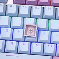 Double Translucent Backlit 104 Keycap Cherry Profile Blank Replacement Keycaps Key Iso9001 Certified Keycaps Double